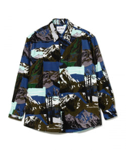 ▲NOMA t.d. / FLANNEL LAND SCAPE SHIRT