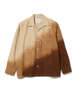 NOMA t.d. / Hand Dye Nel Shirt
