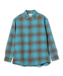 ▲NOMA t.d. / Ombre Plaid Shirts
