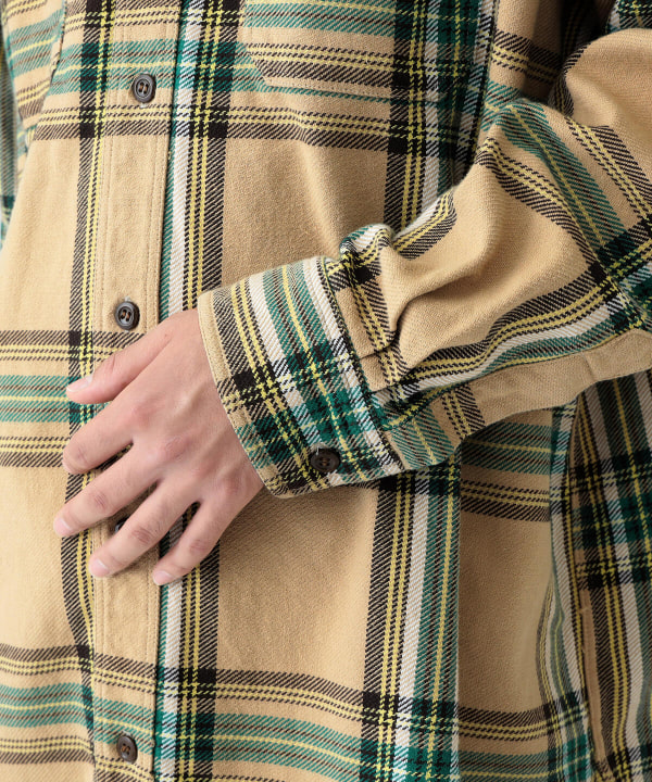 BEAMS（ビームス）SUGAR CANE × BEAMS / 別注 Flannel Check Shirt