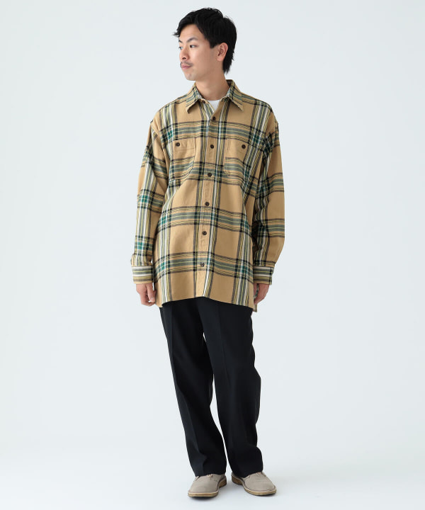 BEAMS（ビームス）SUGAR CANE × BEAMS / 別注 Flannel Check Shirt 