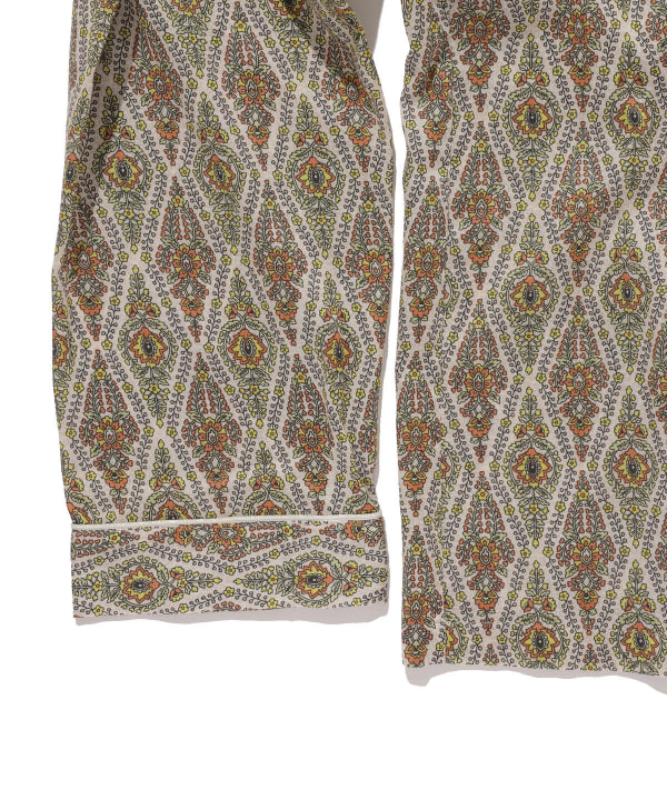 Taiga Igari タイガイガリ　薄セットアップ　花柄　シャツ　日本製 Taiga Igari タイガイガリ 薄セットアップ 花柄 シャツ 日本製 Taiga