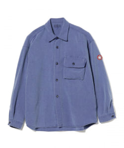 ▲C.E / Overdye Wool Big Shirt Beige