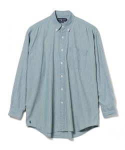 ▲POLO RALPH LAUREN / ルーズ シャンブレー ロングスリーブ シャツ