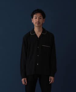 ▲VAPORIZE / Rayon Pajama Shirt