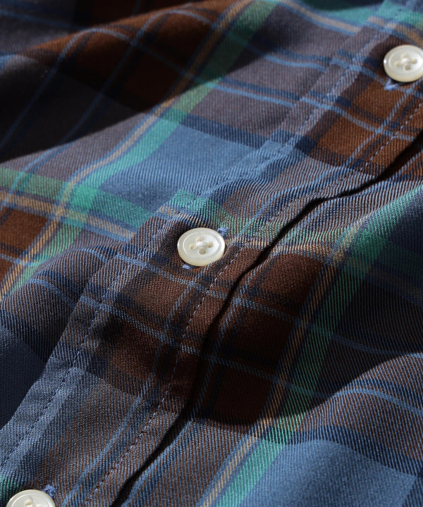 BEAMS [BEAMS] BEAMS / Check mini regular easy shirt (shirts