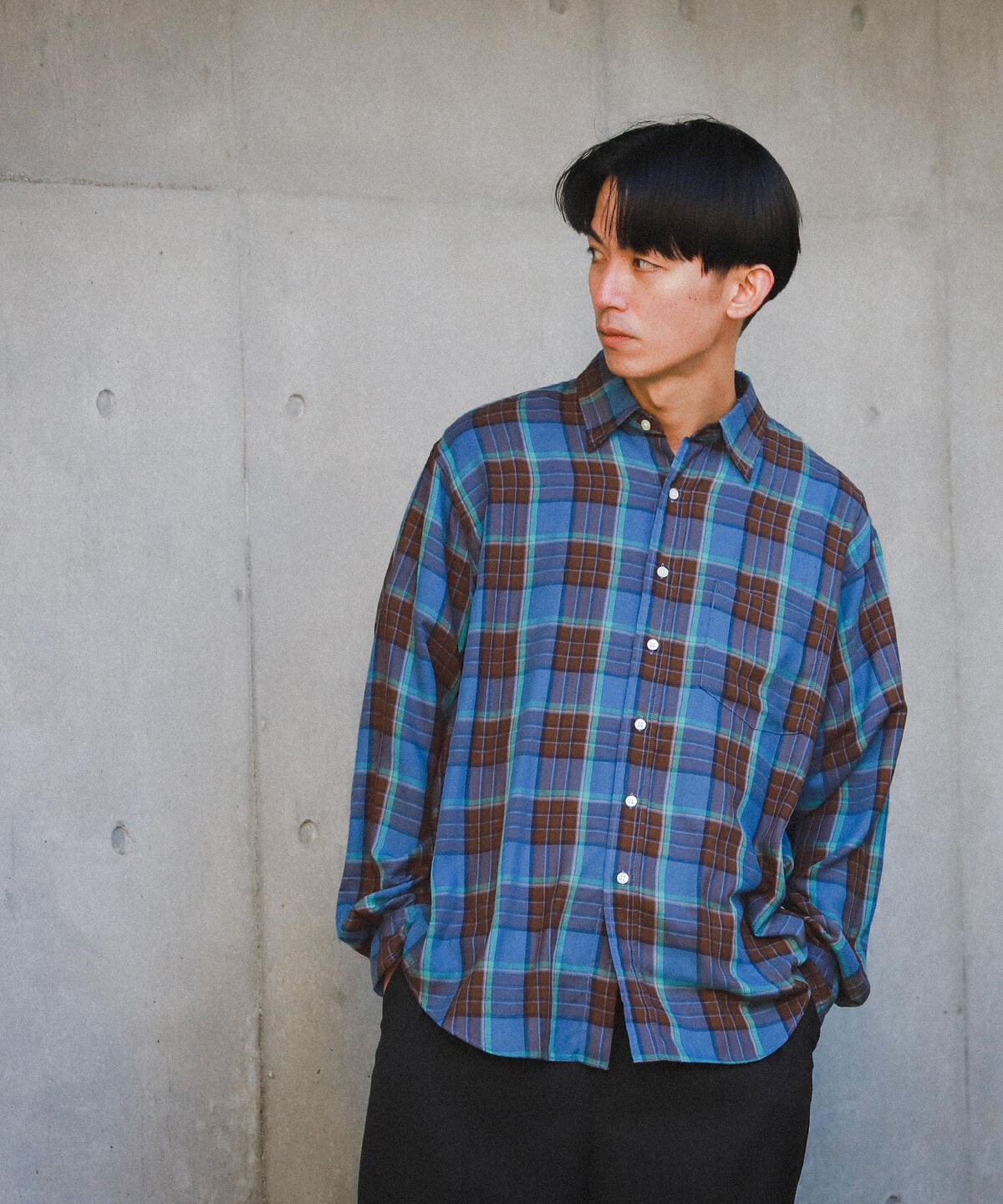 BEAMS [BEAMS] BEAMS / Check mini regular easy shirt (shirts