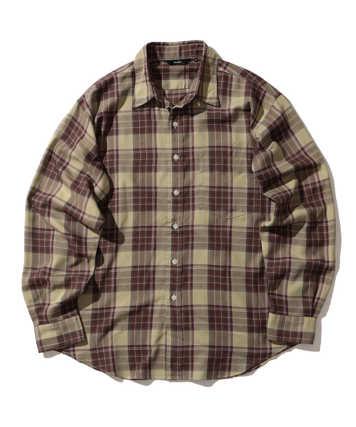 BEAMS [BEAMS] BEAMS / Check mini regular easy shirt (shirts