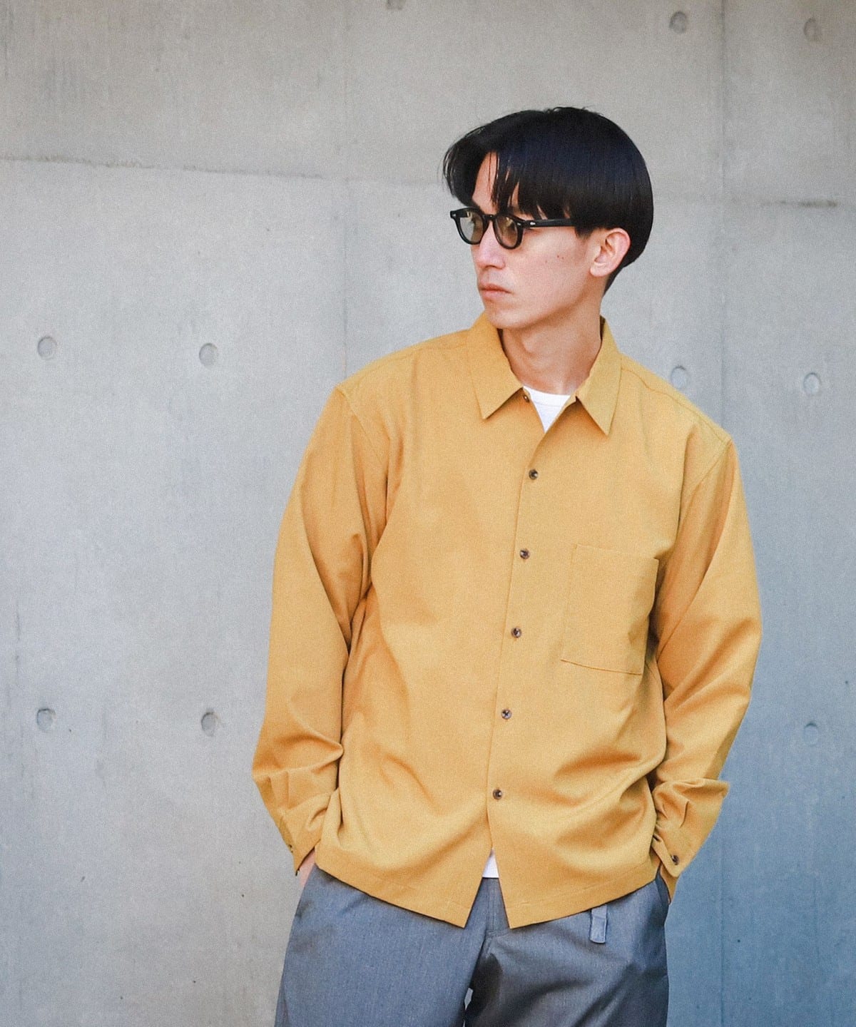 BEAMS（ビームス）Reflax (R) ミニレギュラー ルーズシャツ（シャツ