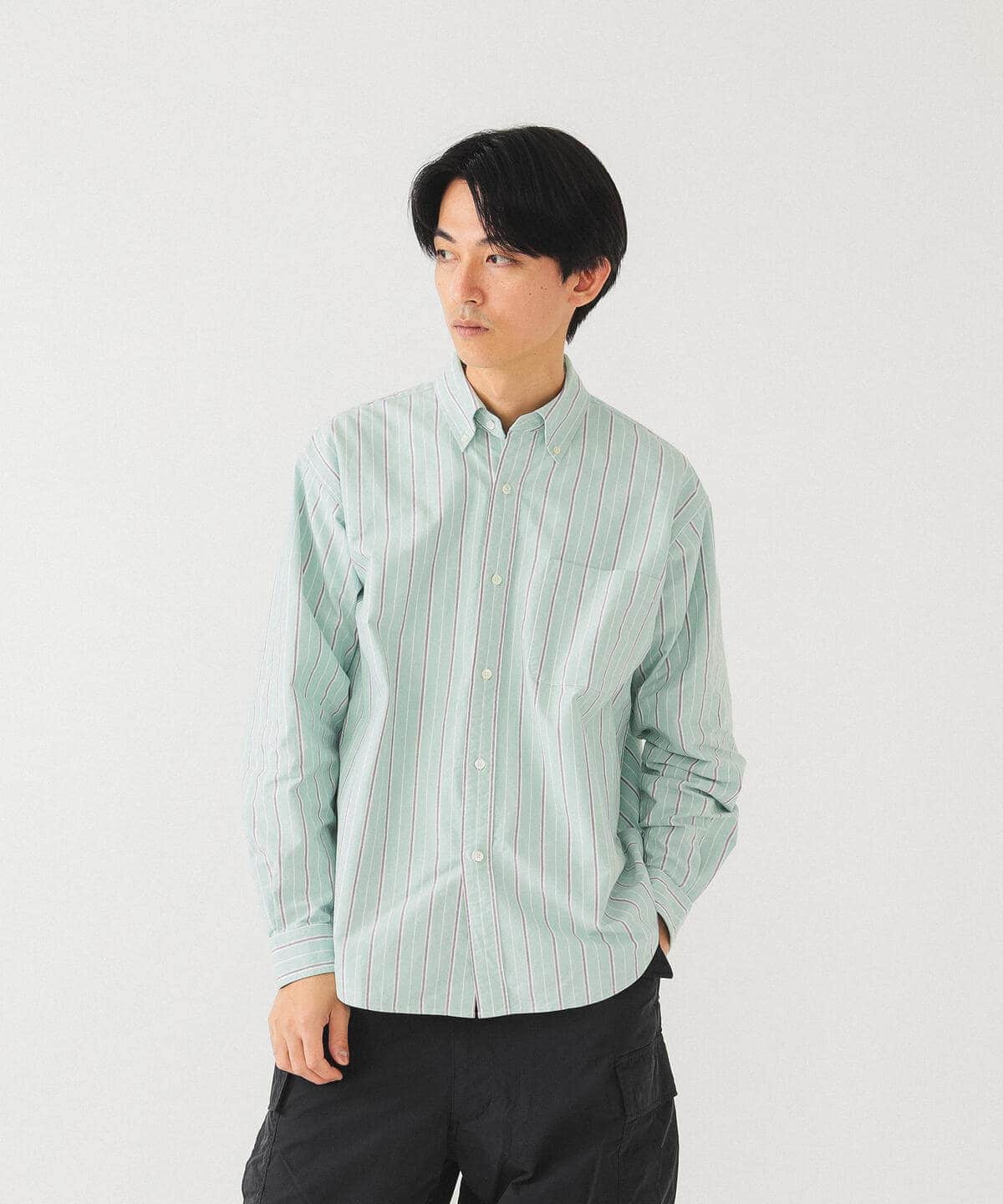 ヘビー オックス イージー ボタンダウン シャツ シャツ・ブラウス MEN MINT ST S ヘビー オックス イージー ボタンダウン シャツ シャツ・ブラウス MEN MINT ST S