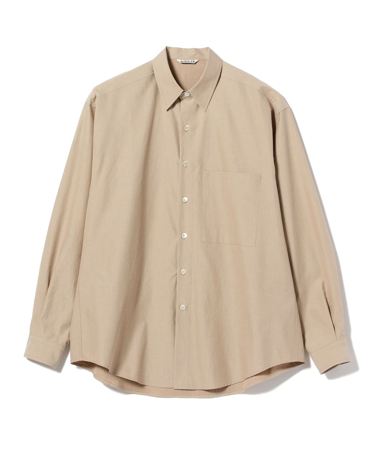 BEAMS（ビームス）AURALEE / WASHED FINX TWILL BIG SHIRT