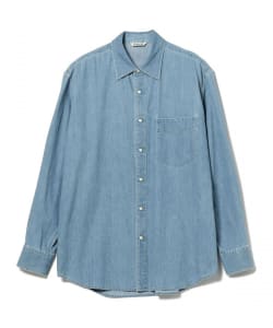 ▲AURALEE / SELVEDGE SUPER LIGHT DENIM SHIRT