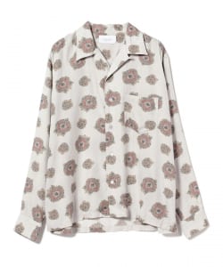 ▲UNUSED / Emblem Pattern Shirt