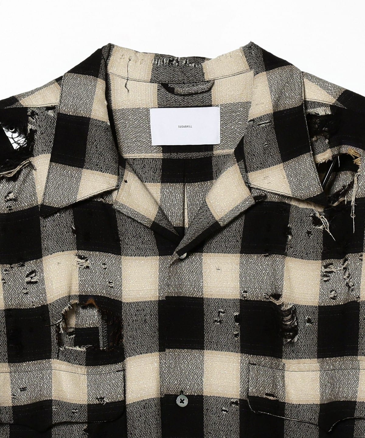 BEAMS（ビームス）SUGARHILL / BURNT OMBRE PLAID BLOUSE（シャツ