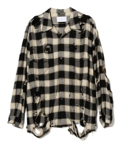 BEAMS（ビームス）SUGARHILL / BURNT OMBRE PLAID BLOUSE（シャツ