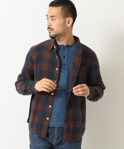 ▲REMI RELIEF × BEAMS PLUS / 別注 ブロックチェックシャツ