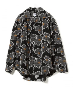 AiE / PAINTER SHIRT FLORAL CUT JACQUARD