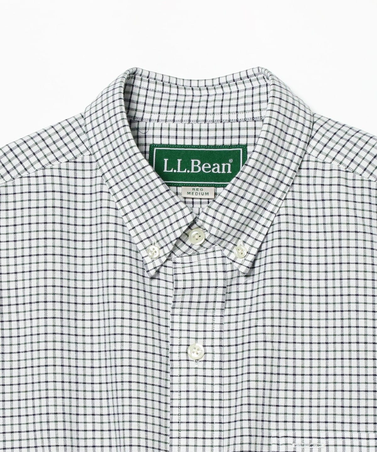 L.L.bean beams チェックシャツ