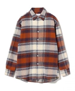 22A/W NOMA t.d. Ombre Plaid Shirts 4 ノーマティーディー オンブレ