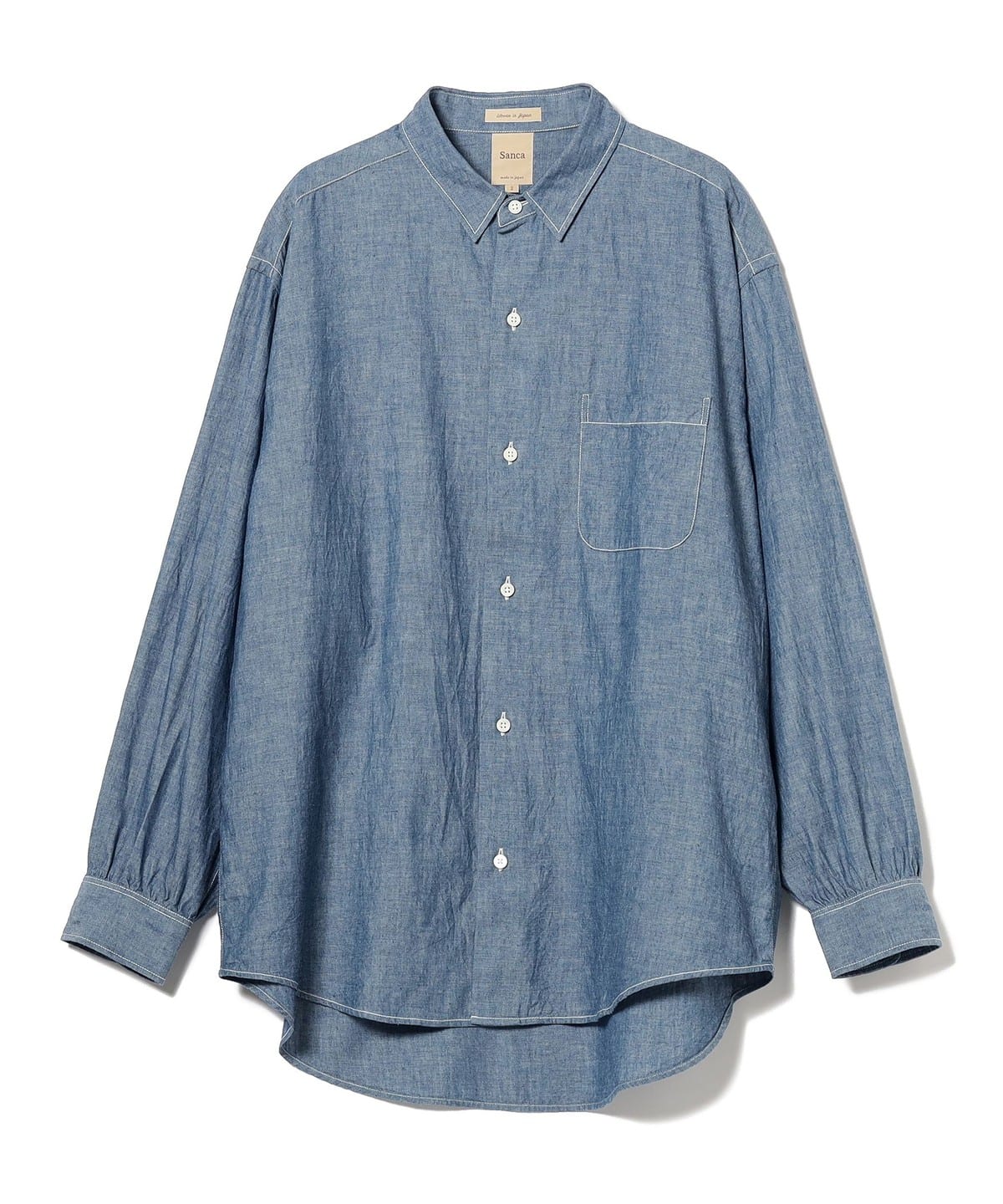 BEAMS（ビームス）Sanca / Chambray Mini Regular Shirt（シャツ