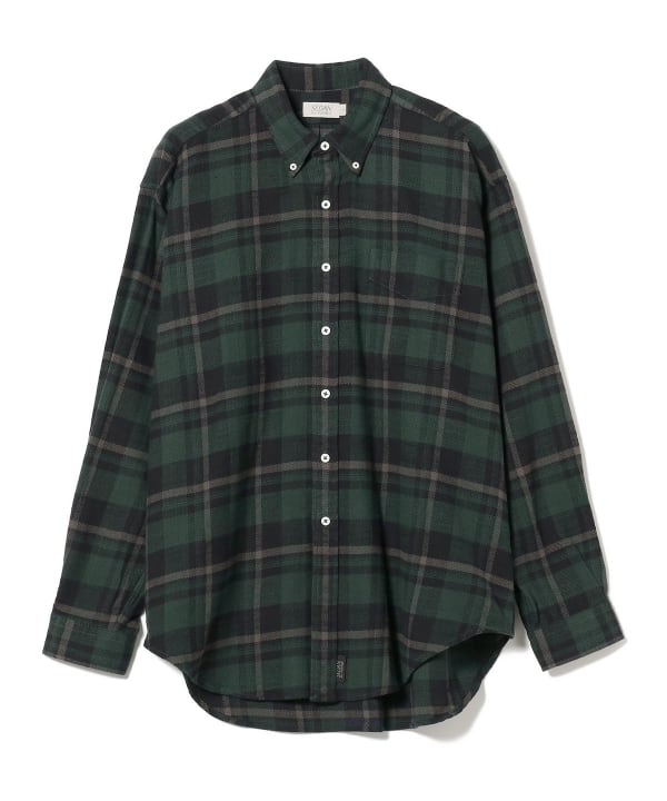 BEAMS BEAMS SEDAN ALL-PURPOSE / TWILL PLAID BIG BD SHIRT (shirts ...