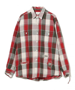 ▲BOW WOW / Repair Ageing Flannel Shirts