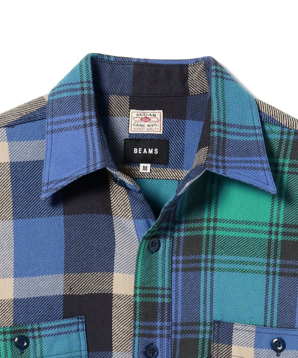 <dairiku×beams> Flannel Check Shirt