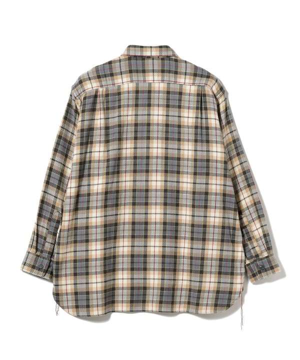 BEAMS（ビームス）SUGAR CANE × BEAMS / 別注 Solid Flannel Check