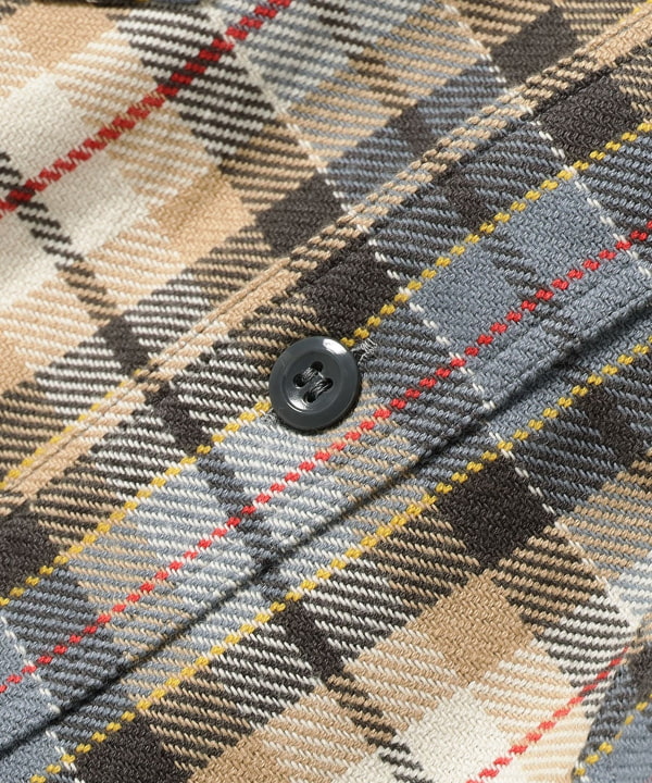 BEAMS（ビームス）SUGAR CANE × BEAMS / 別注 Solid Flannel Check