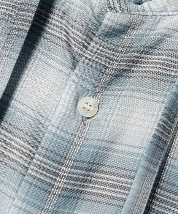 BEAMS BEAMS / Ribbon Tie Check Shirt (shirts/ DAIRIKU casual