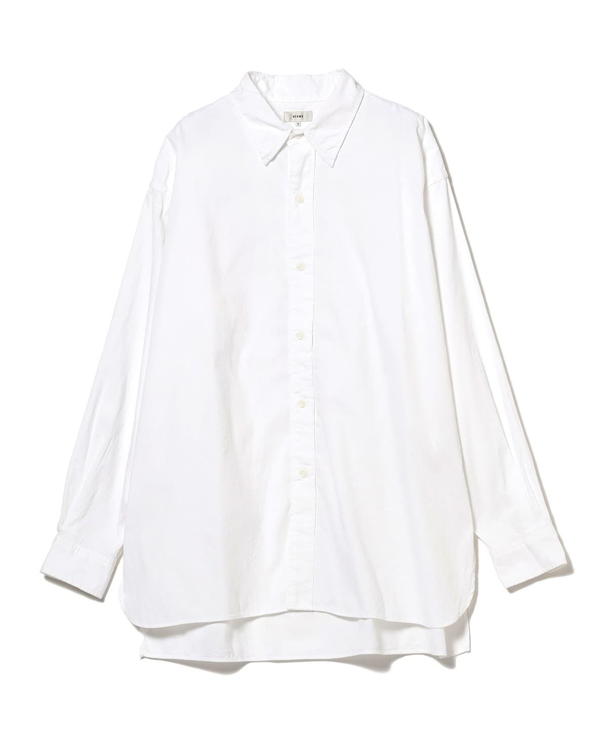 BEAMS（ビームス）スリット ミニレギュラーカラー シャツ