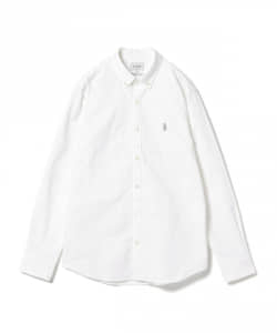 ▲BEAMS / ストレッチ オックスフォード ワンポイント シャツ