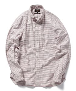 ▲BEAMS PLUS / タッタソールボタンダウンシャツ