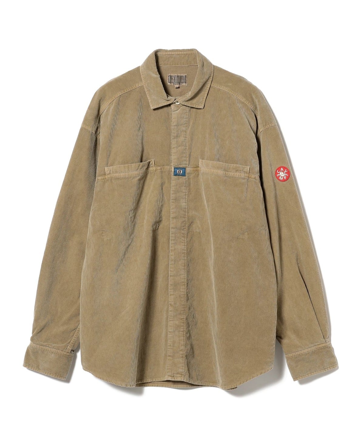 BEAMS（ビームス）C.E / OVERDYE CORD DESIGN BIG SHIRT（シャツ ...