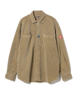 ▲C.E / OVERDYE CORD DESIGN BIG SHIRT