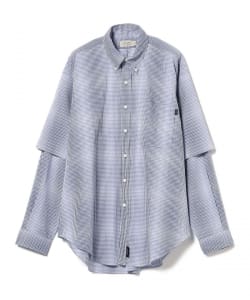 ▲SEDAN ALL-PURPOSE / DETACHABLE SHADOW PLAID BD SHIRT