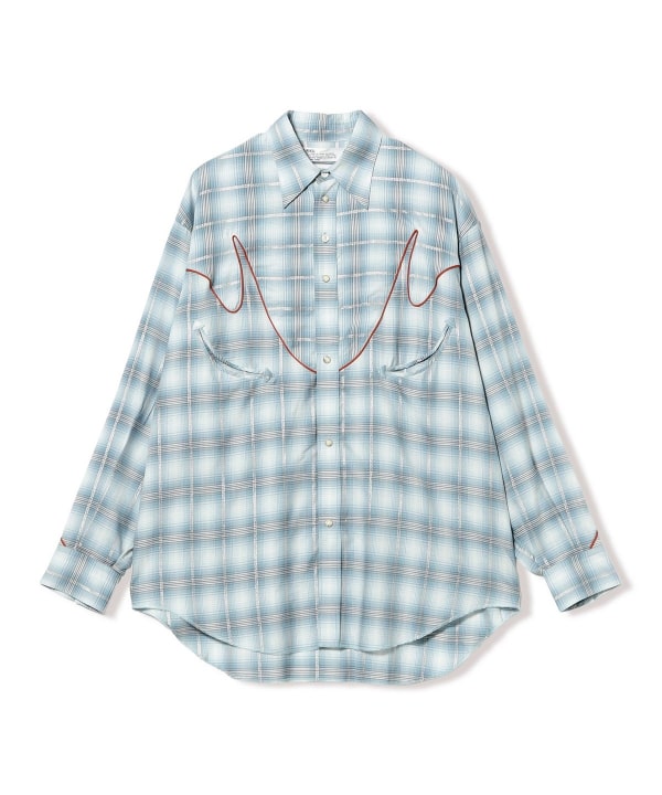 DAIRIKU / Check Western Over Shirt