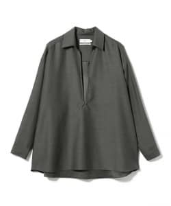 ▲Graphpaper / Wool Cupro Skipper Shirt