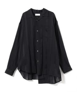 ▲WELLDER / Asymmetry Long Sleeve Shirt