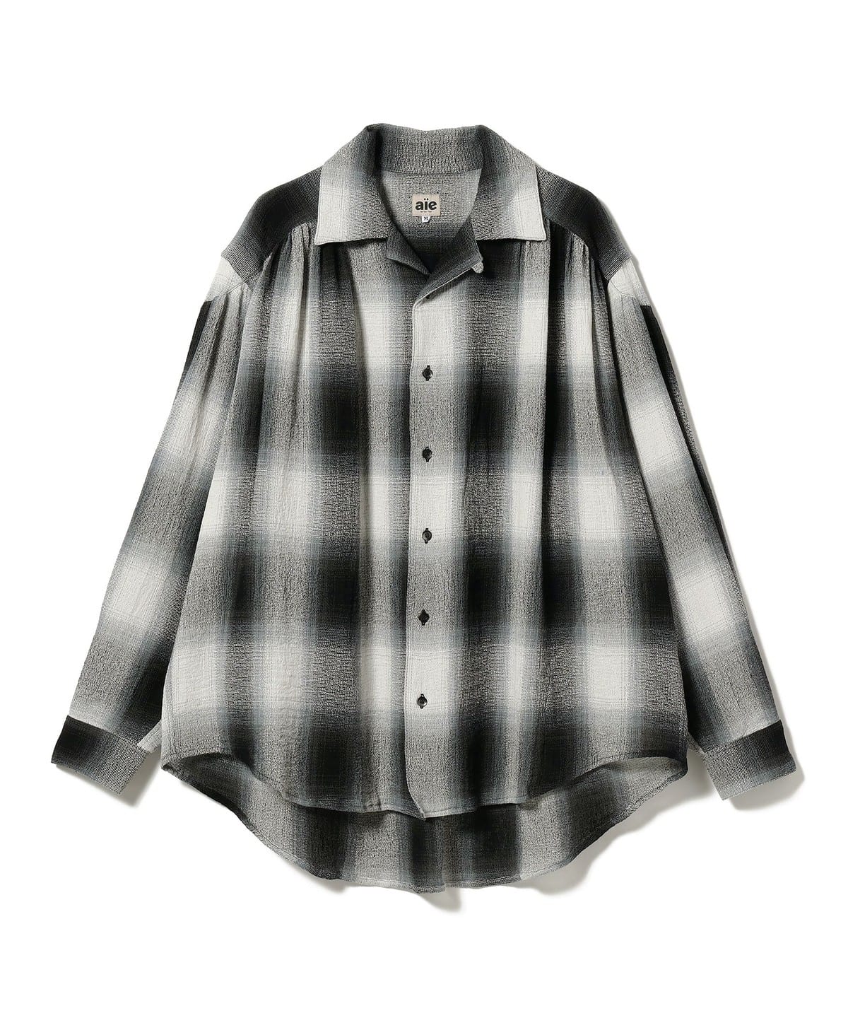 BEAMS（ビームス）AiE / PAINTER SHIRT - COTTON BOILED CLOTH / OMBRE 