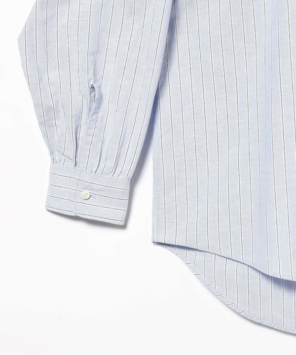 BEAMS（ビームス）Sanca / Oxford Stripe Mini Regular Shirt（シャツ 