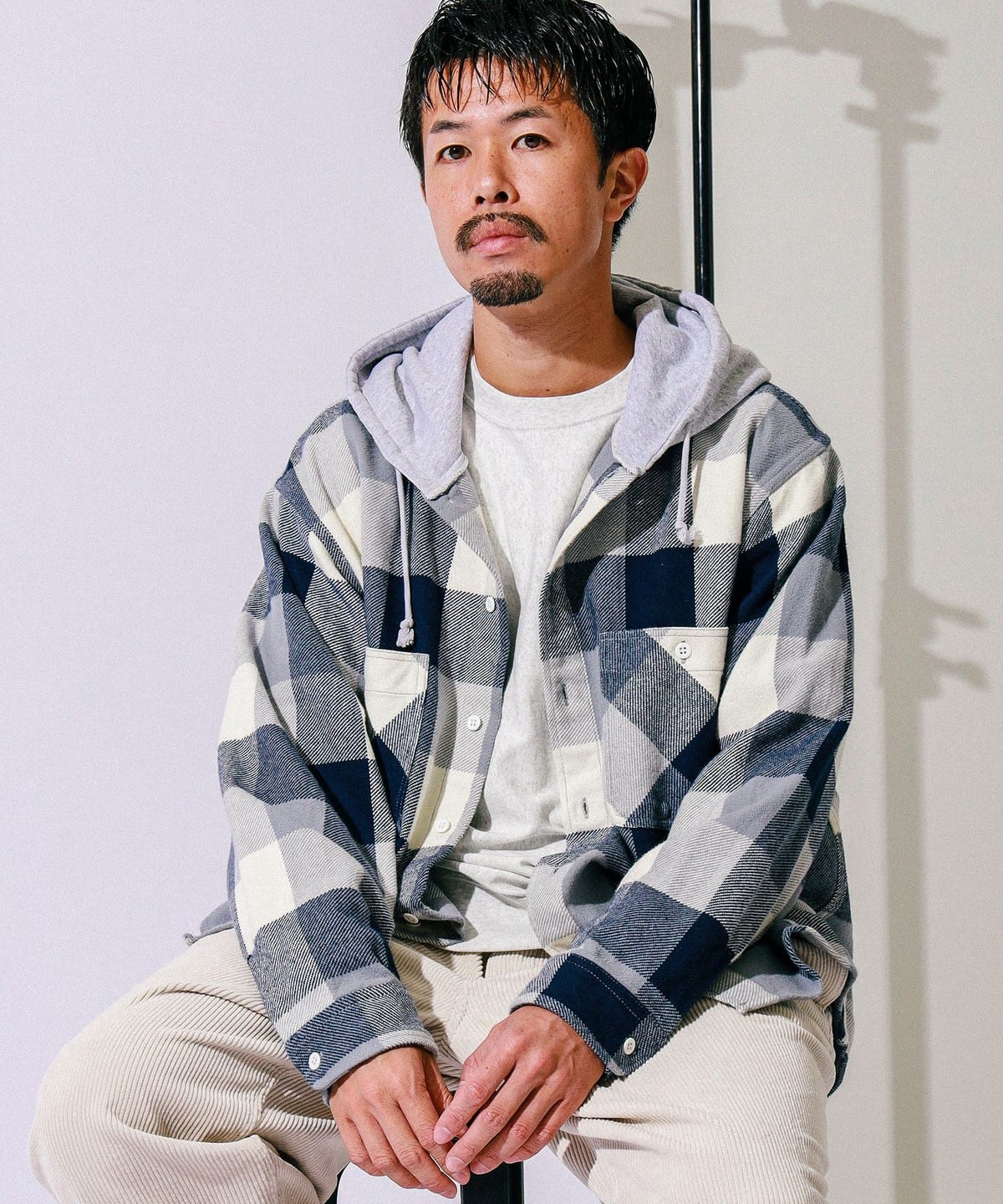 BEAMS BEAMS Check Flannel Shirt (Shirts, Blouses, Casual