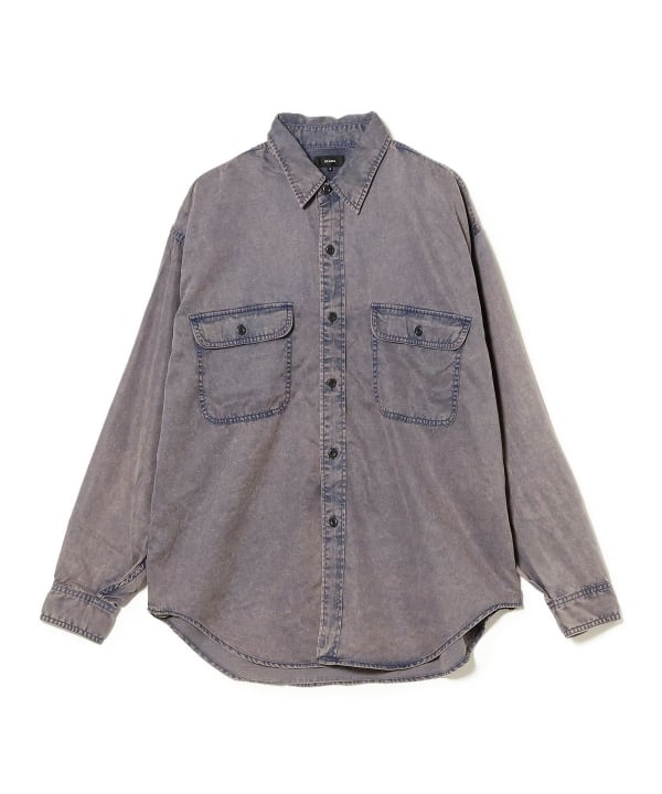 BEAMS Fade Work Shirt (Shirts, Blouses BEAMS Casual Shirts