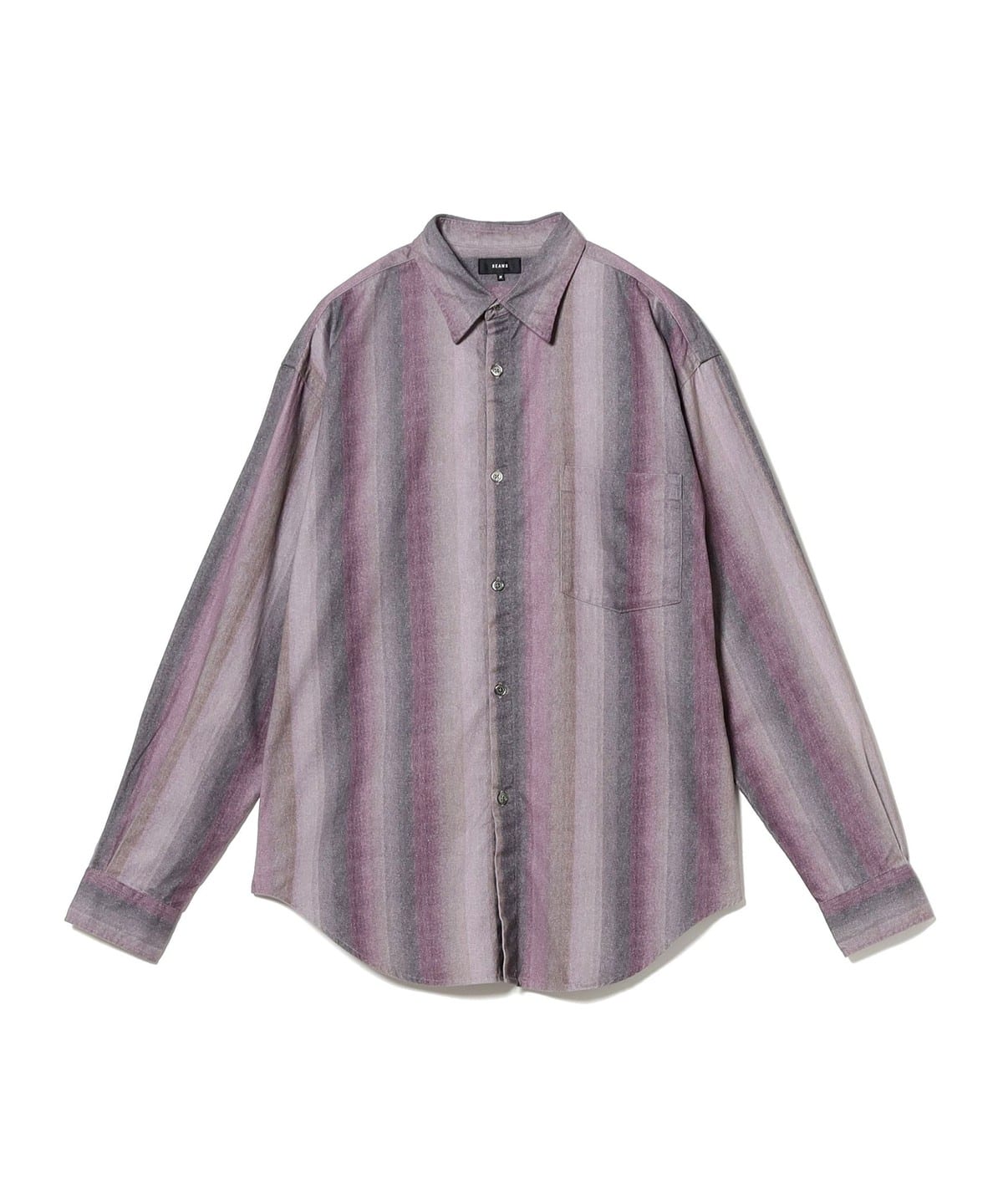 「美品」beams リラックスフィットフリンジシャツ BEAMS（ビームス）リラックスフィット フリンジ シャツ（シャツ