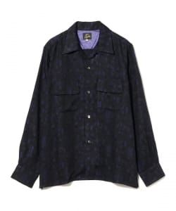 ▲NEEDLES / Classic Shirt - Rayon Abstract Jq.
