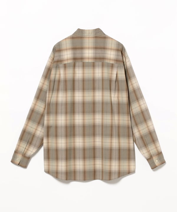 BEAMS(ビームス)AURALEE / SUPER LIGHT WOOL CHECK SHIRT BEAMS(ビームス)AURALEE / SUPER LIGHT WOOL CHECK SHIRT