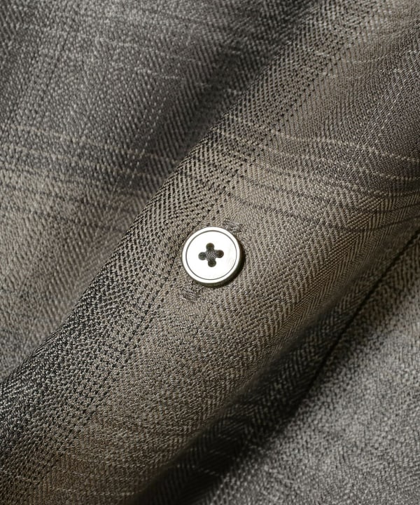 BEAMS AURALEE / SUPER LIGHT WOOL CHECK SHIRT (Shirts