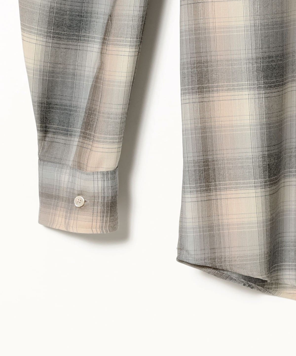 BEAMS AURALEE / SUPER LIGHT WOOL CHECK SHIRT (Shirts