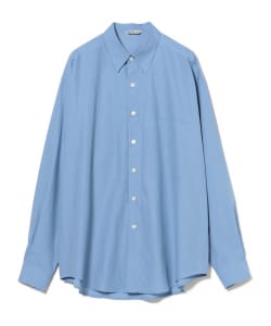▲AURALEE / WASHED FINX TWILL BIG SHIRT