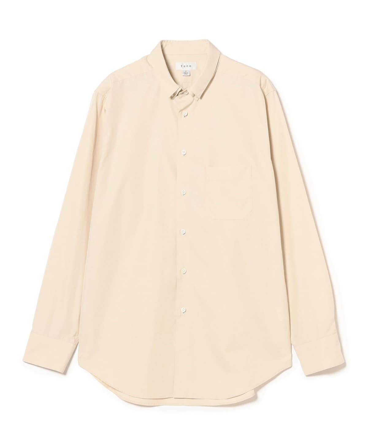 tone トーン / DOUBLE COLLAR SHIRTS シャツ・ブラウス MEN NATURAL 1 tone トーン / DOUBLE COLLAR SHIRTS シャツ・ブラウス MEN NATURAL 1